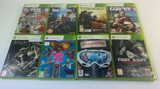Lote 8 Videojuegos Xbox 360