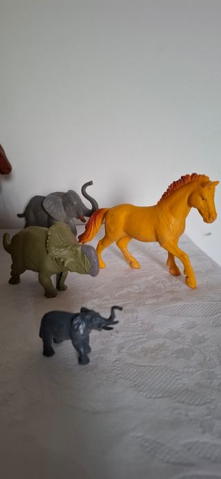 Set animali plastica vari