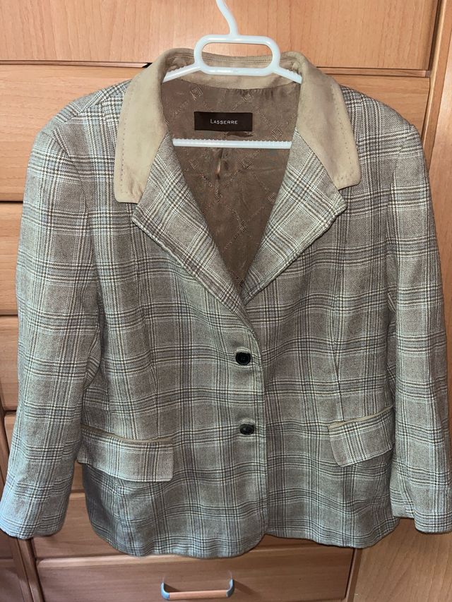 Blazer Cuadrado LASSERRE Marrón