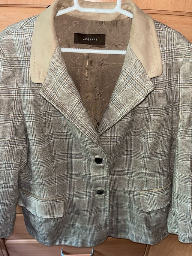 Blazer Cuadrado LASSERRE Marrón
