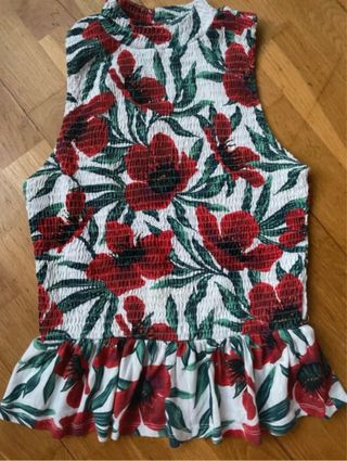 Top Zara floral