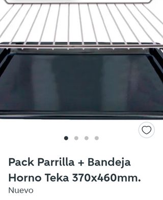 Pack Parrilla + Bandeja Horno Teka 370x460mm