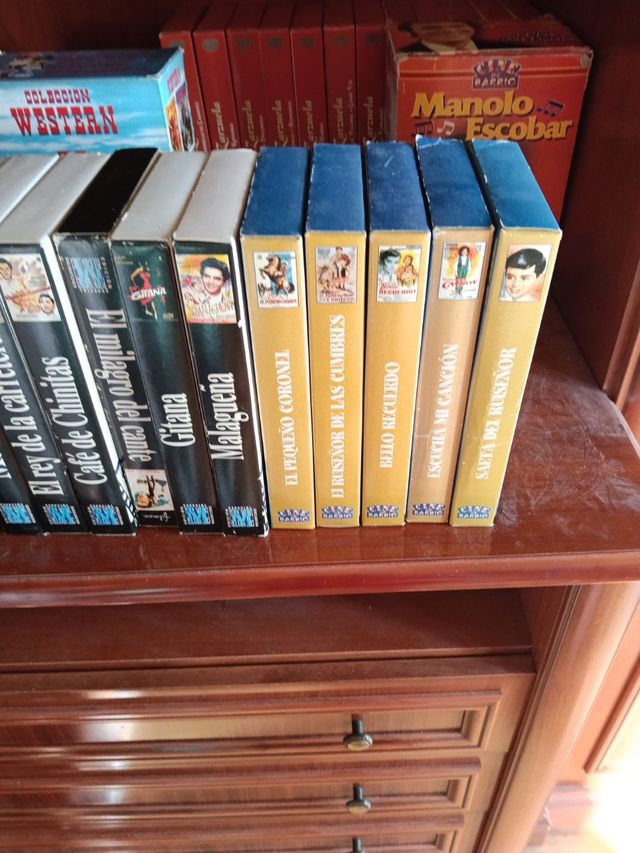 Lote 12 Películas VHS Spanish Classics