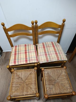 Mesa de cocina extensible de madera 90x60. 150x60