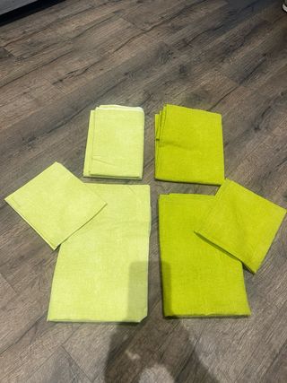 Dos juegos sábanas 90cm