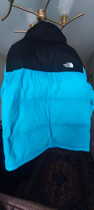 Cazadora The North Face Azul y Negra Talla L