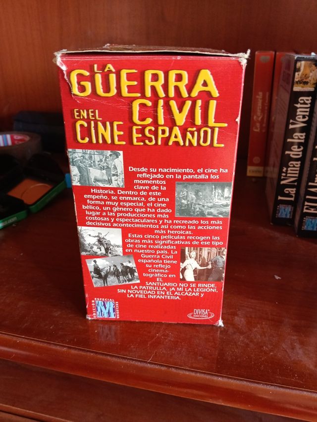 La Guerra Civil Española en VHS