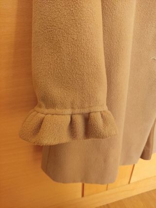Abrigo de niña hecho a mano talla 6/7 años