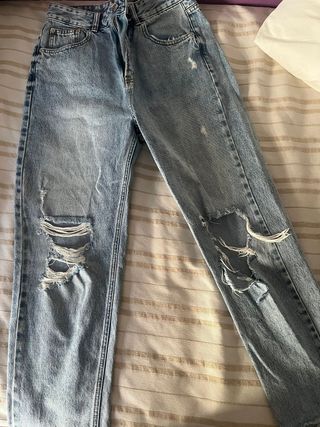 Pantalones vaqueros azules
