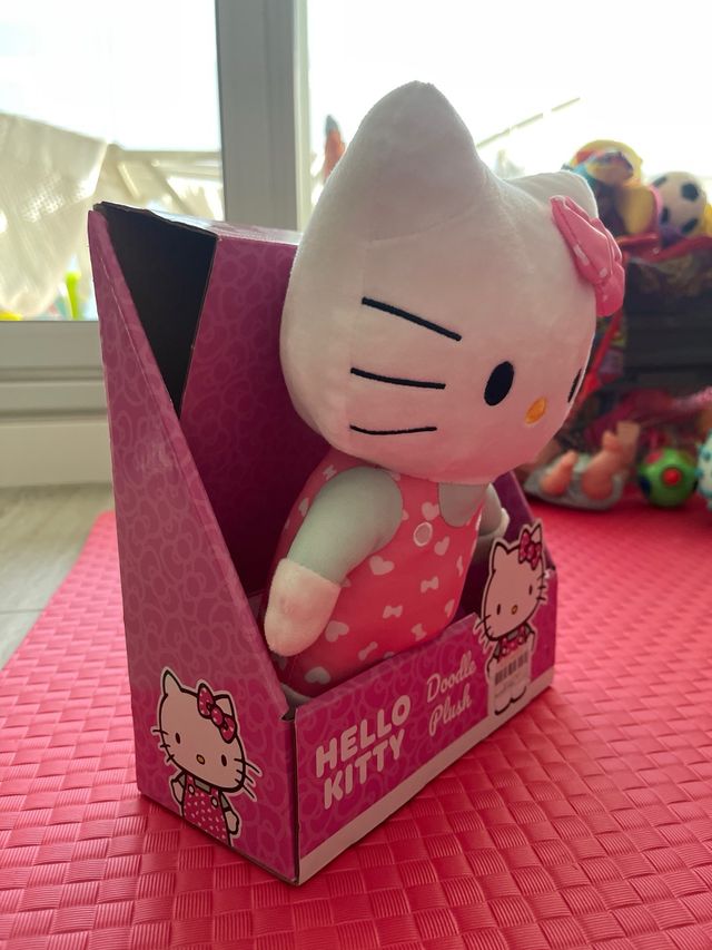 Peluche Hello Kitty para pintar