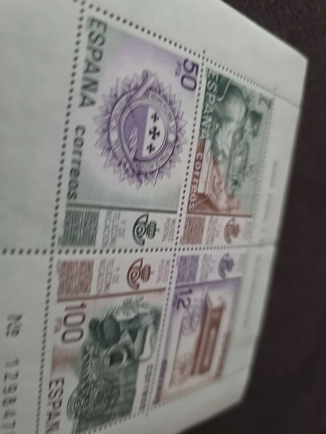 Sellos España Correos 1960 Plancha