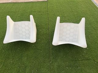 sillon Blanco de jardín o terraza en Illescas