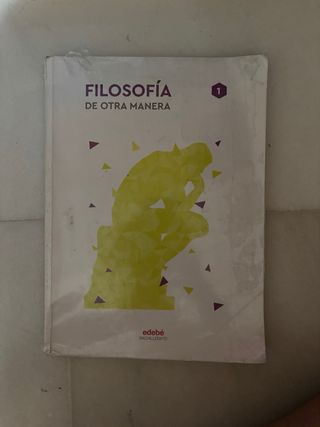 LIBRO FILOSOFIA 1ºBACH