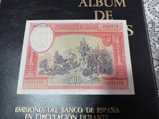 Billete 500 Pesetas Banco de España 1935