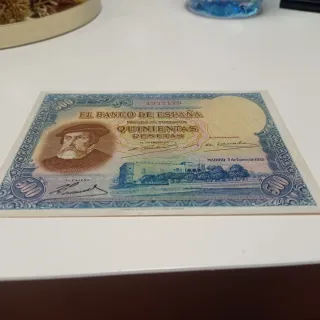 Billete 500 Pesetas Banco de España 1935