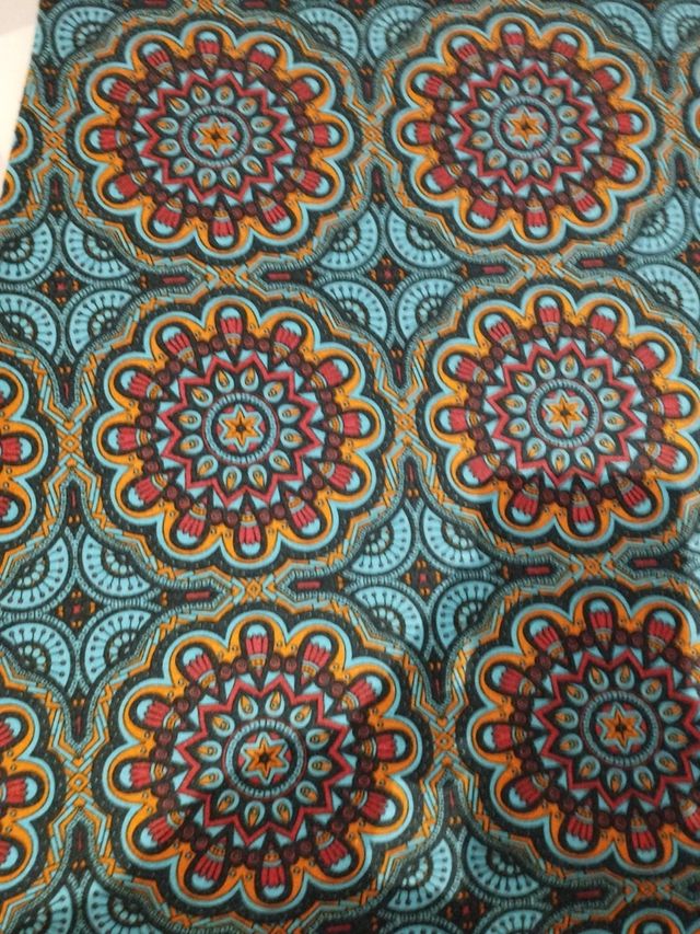 Vestido de verano con estampado mandala