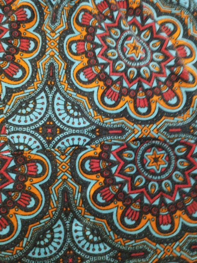 Vestido de verano con estampado mandala