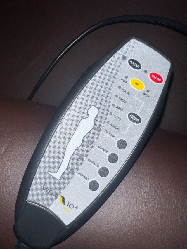 Sillón relax eléctrico, con calor lumbar y masaje