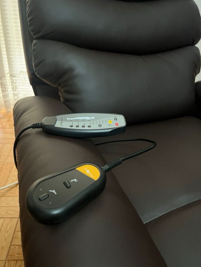 Sillón relax eléctrico, con calor lumbar y masaje