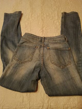 Pantalón vaquero Mango azul