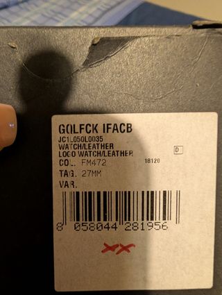 Orologio Just Cavalli donna oro e bianco