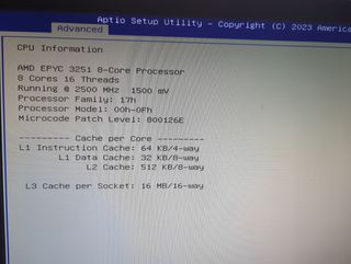 Supermicro AS-5019D-FTN4 AMD EPYC 3251 64GB RAM