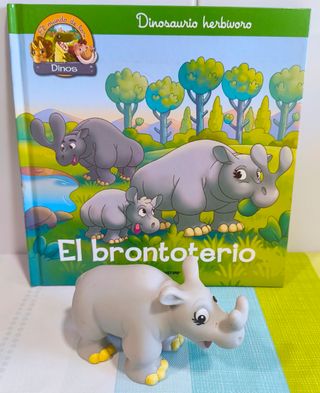 El brontoterio y figuras
