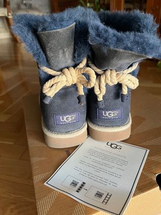 Botas UGG T39 Originales Azul Marino