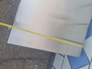 Mueble auxiliar de acero inoxidable