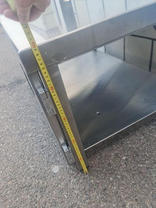 Mueble auxiliar de acero inoxidable