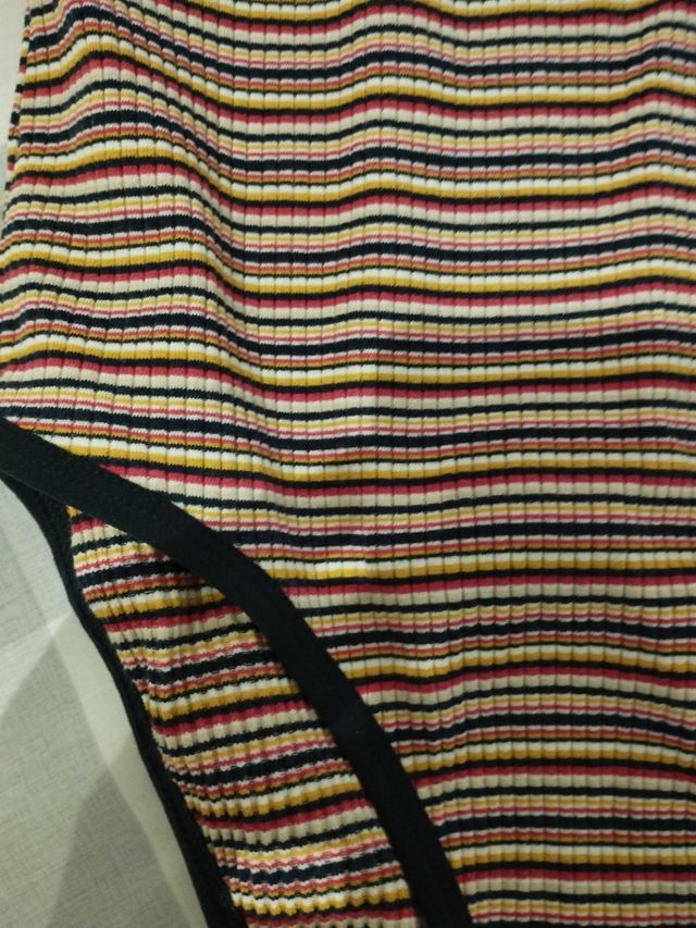 Body de tirantes con rayas