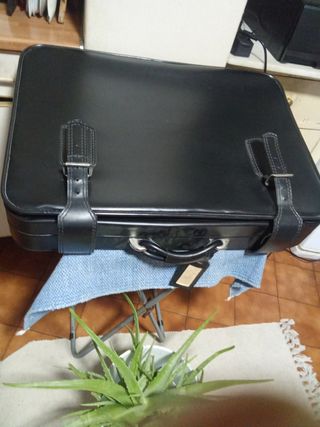 Maleta Vintage Negra 69x47x17