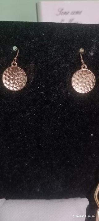 Set gioielli bigiotteria oro