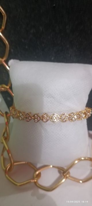 Set gioielli bigiotteria oro