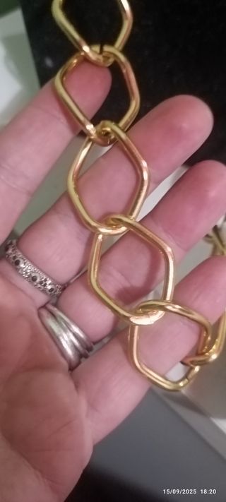 Set gioielli bigiotteria oro