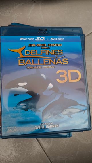 Blu-ray 3D Delfines y Ballenas Tribus del Océano