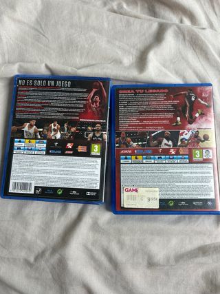 Pack PS4 NBA 2K14 y NBA 2K17