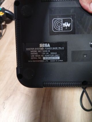 Sega Master System II Negra