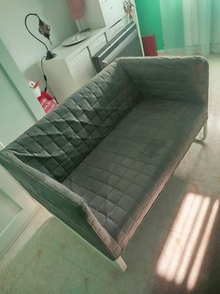 Sofá gris 120x70x70 Ikea