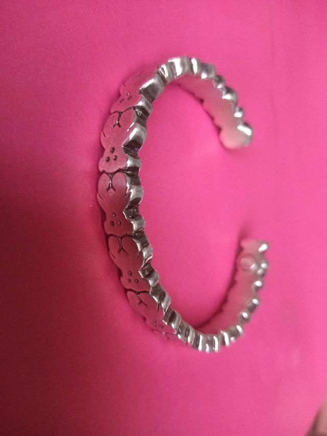 Brazalete Tous Oso Plata