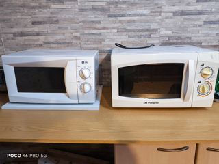 2 Microondas LG y Orbegozo