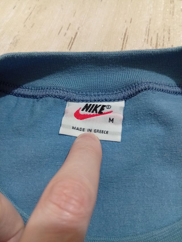 Camiseta Nike Vintage Azul Talla M