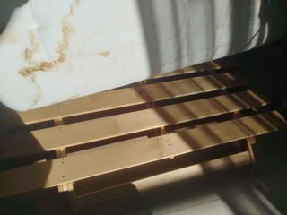 Sofá de jardín exterior. De Ikea.