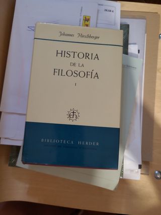 HISTORIA DE LA FILOSOFÍA
