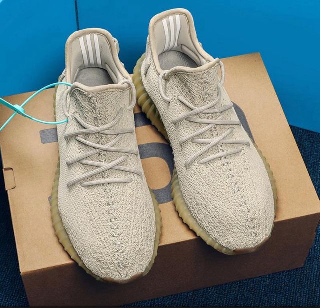 Yeezy Boost 350 V2 Gris/Blanco Talla 40