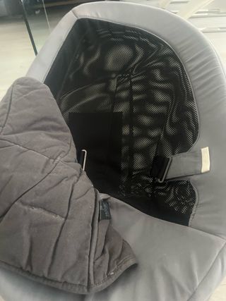 Hamaca Nuna gris bebé