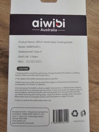 Biberon Aiwibi 180ml