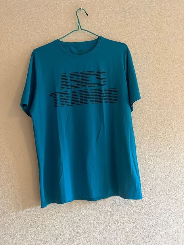 Lote 4 Camisetas Asics de varios colores
