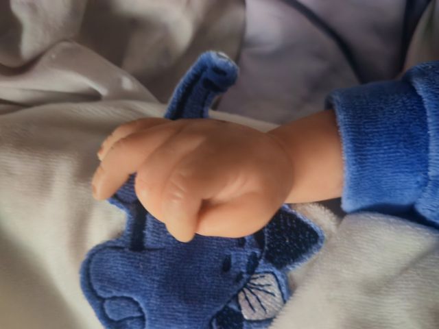 Muñeco Reborn Bebé Durmiendo