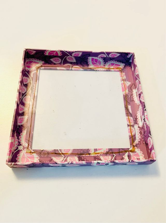 Caja organizadora 9 compartimentos floral